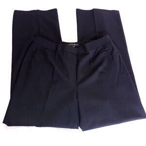 Lafayette 148 Womens Black Dress Pants Size 12 Tailored Fit Office Wear